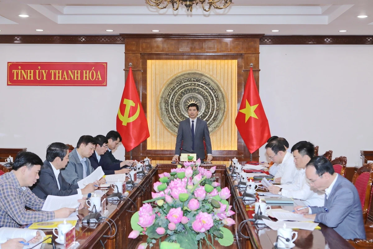 C&aacute;c ban Đảng Tỉnh ủy n&acirc;ng cao chất lượng tham mưu, đ&aacute;p ứng y&ecirc;u cầu nhiệm vụ trong giai đoạn mới