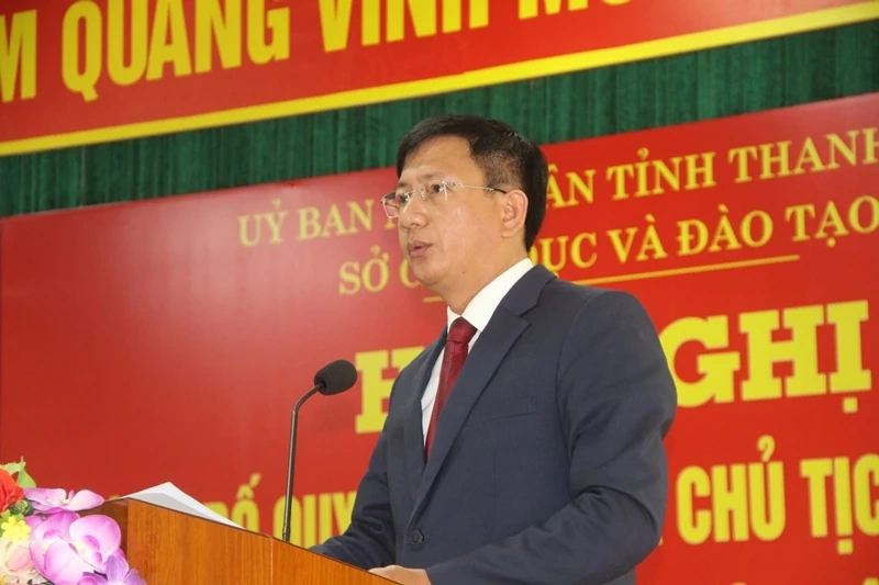 Ông Đỗ Văn Cường được bổ nhiệm giữ chức Phó Giám đốc Sở GD&ĐT Thanh Hóa