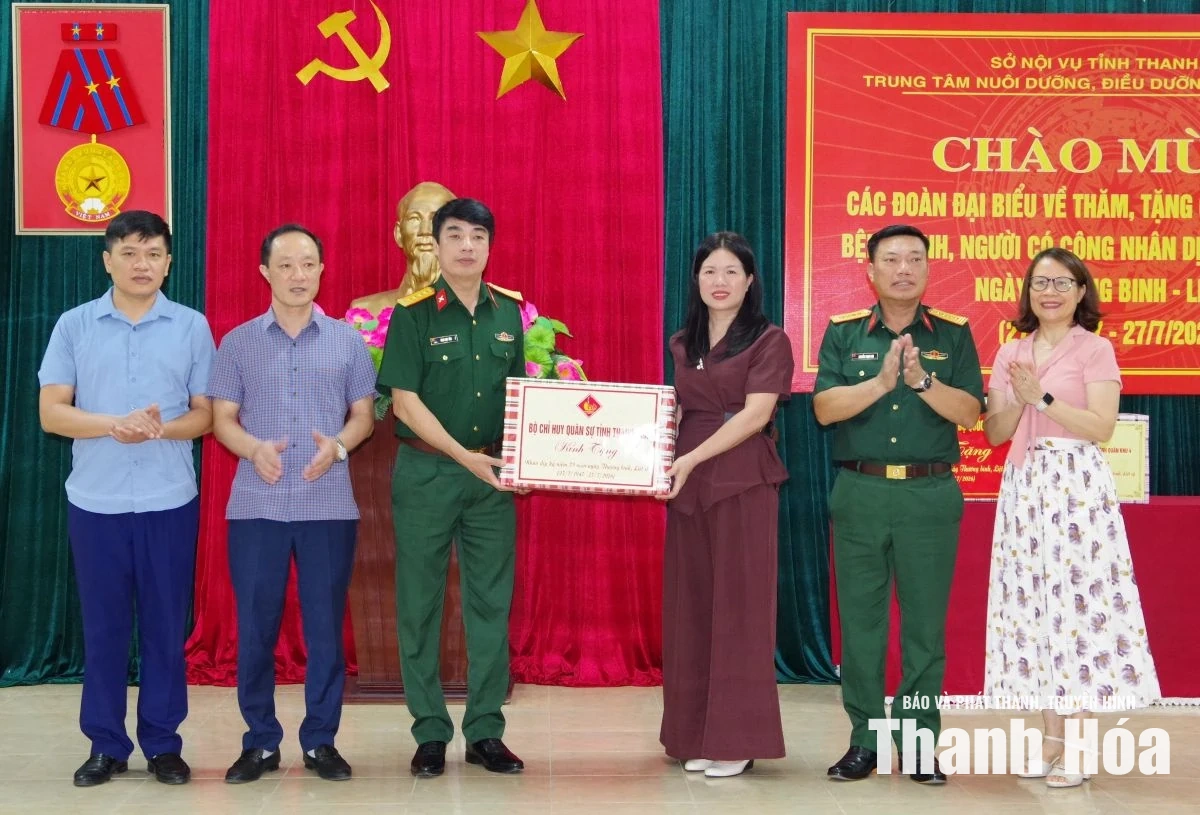 Bộ Tư lệnh Quân khu 4 tri ân người có công tỉnh Thanh Hóa