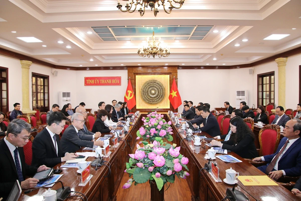Ph&aacute;t huy thế mạnh, mở rộng hợp t&aacute;c, g&oacute;p phần th&uacute;c đẩy tăng trưởng của tỉnh Thanh H&oacute;a