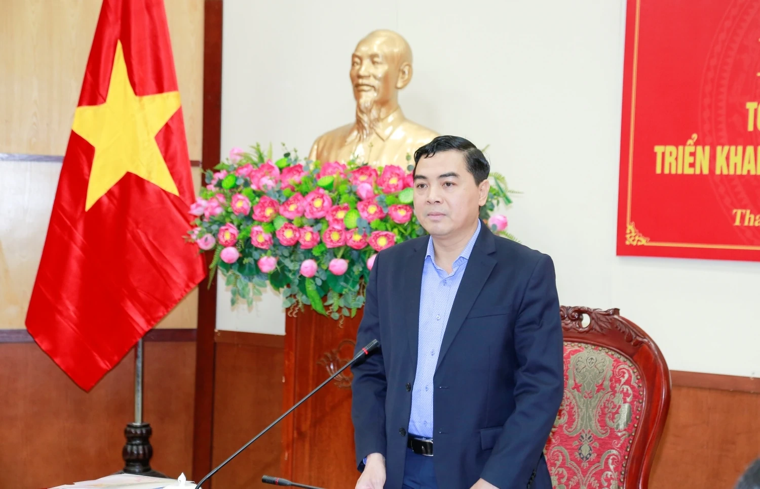 Đảng ủy UBND tỉnh ph&aacute;t huy vai tr&ograve; l&atilde;nh đạo, quyết t&acirc;m thực hiện thắng lợi nhiệm vụ năm 2026