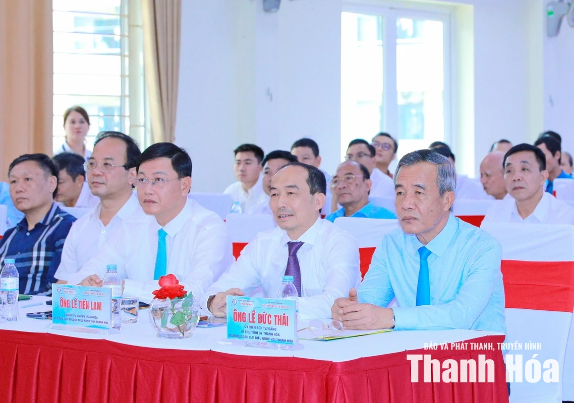 Bí thư Tỉnh ủy Lê Đức Thái dự lễ khai trương hệ thống chẩn đoán hình ảnh công nghệ cao tại Bệnh viện Đa khoa Phúc Thịnh