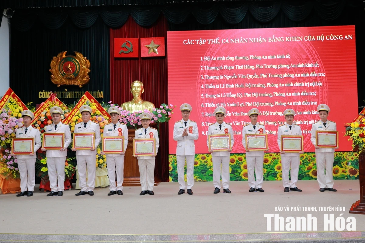 Công an tỉnh Thanh Hóa kỷ niệm 80 năm Ngày truyền thống lực lượng An ninh Nhân dân