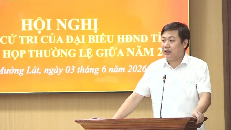 Cử tri kiến nghị đầu tư hạ tầng, tháo gỡ khó khăn cho các xã biên giới