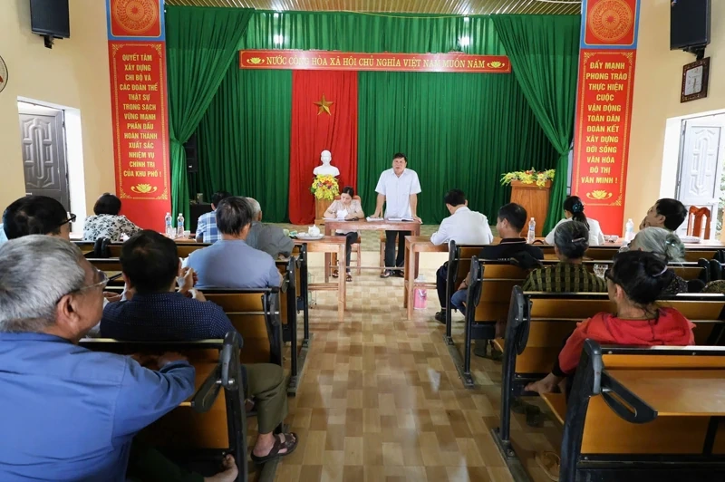 Sao Vàng nâng cao chất lượng sinh hoạt chi bộ