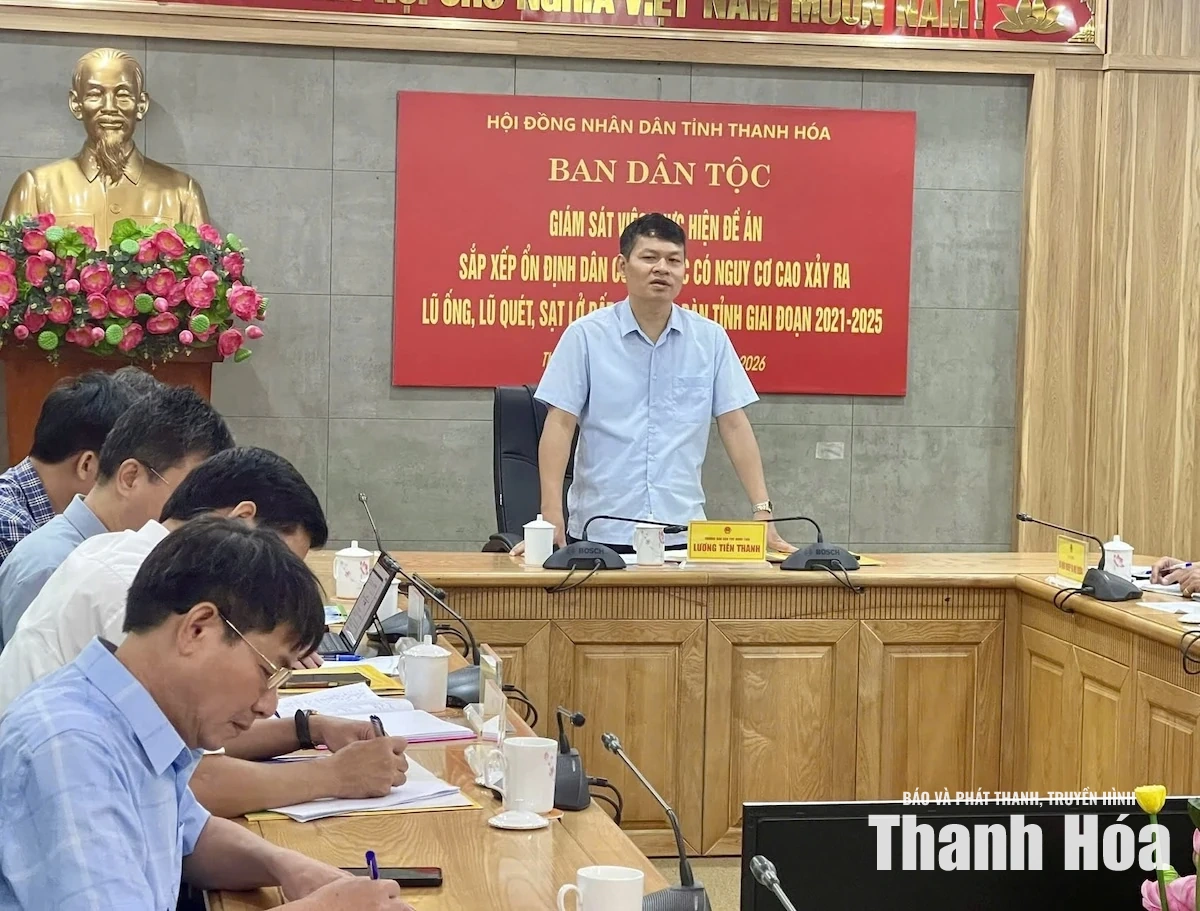 Khắc phục tồn tại, triển khai hiệu quả đề án sắp xếp, ổn định dân cư khu vực có nguy cơ cao về thiên tai