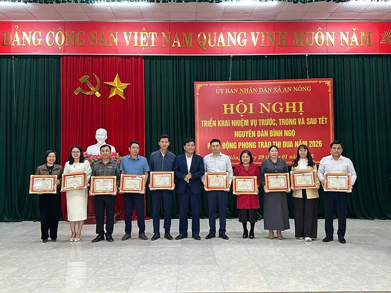 X&atilde; An N&ocirc;ng triển khai nhiệm vụ trước, trong v&agrave; sau Tết B&iacute;nh Ngọ 2026