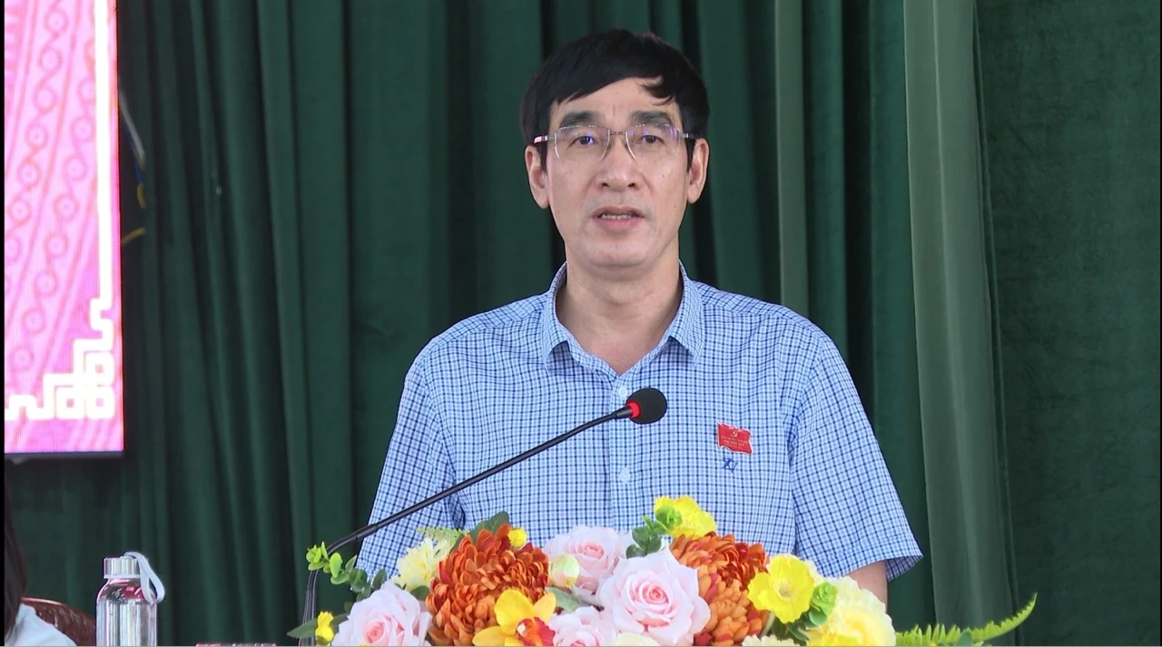 Đại biểu HĐND tỉnh tiếp xúc cử tri xã Quảng Ninh
