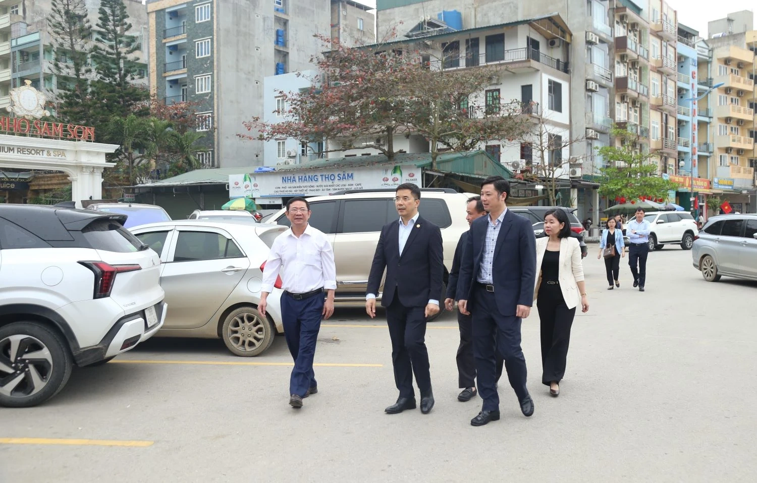 Tập trung chấn chỉnh tình trạng lộn xộn tại các bãi trông giữ xe miễn phí trên địa bàn phường Sầm Sơn