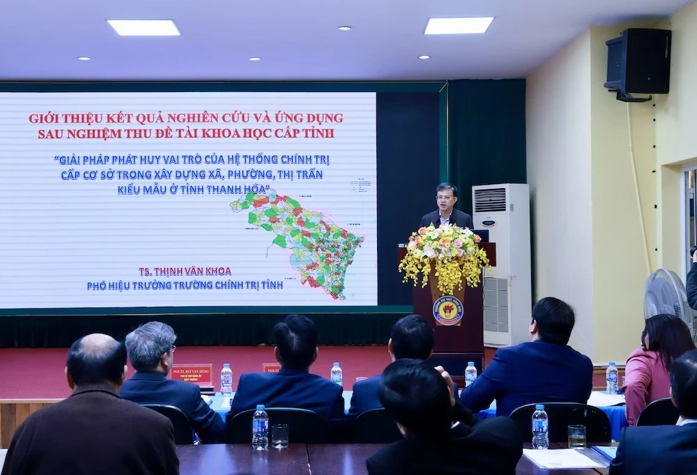 Diễn đ&agrave;n khoa học t&ocirc;n vinh c&aacute;c c&ocirc;ng tr&igrave;nh nghi&ecirc;n cứu ứng dụng hiệu quả v&agrave;o thực tiễn
