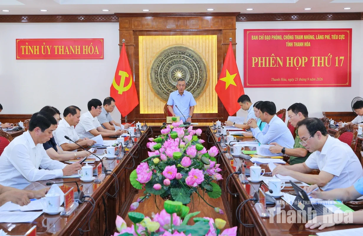 Bảo đảm công tác phòng, chống tham nhũng, lãng phí, tiêu cực được triển khai thực chất, quyết liệt, không để xảy ra tình trạng né tránh, chậm trễ, kéo dài