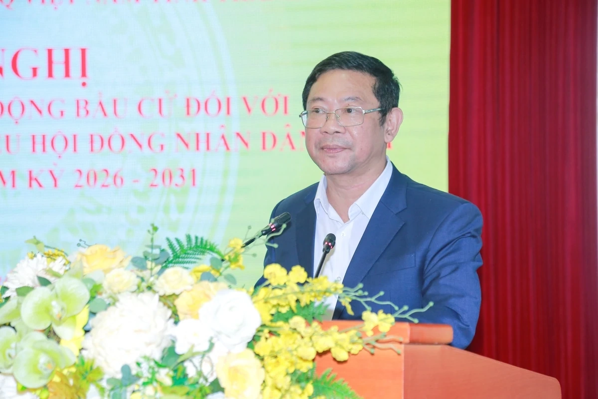 Các ứng cử viên đại biểu HĐND tỉnh tiếp xúc cử tri, vận động bầu cử tại đơn vị bầu cử số 25