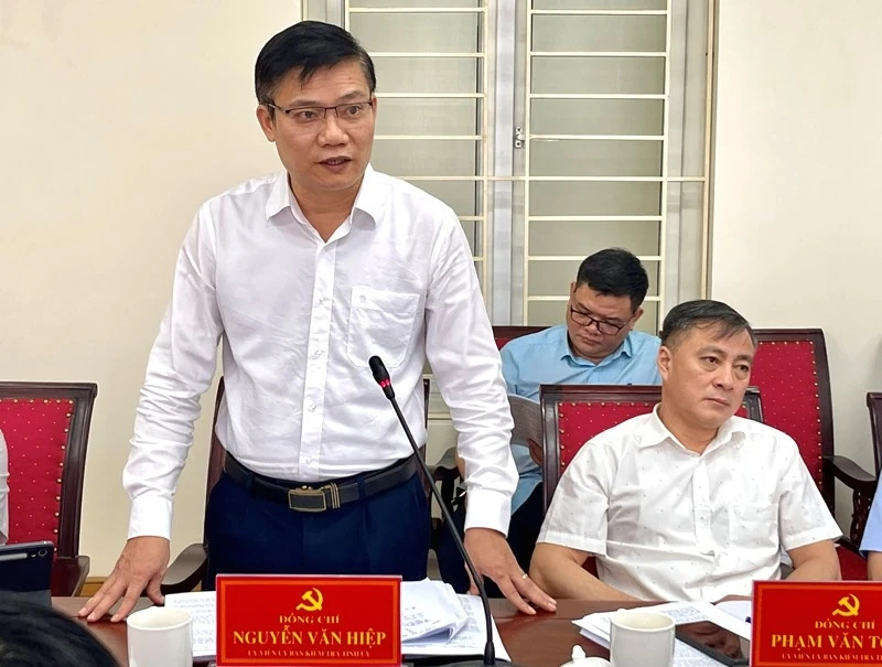 Giao ban công tác kiểm tra, giám sát và thi hành kỷ luật của Đảng quý I/2026