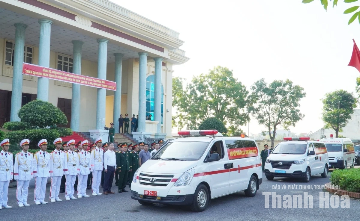Bàn giao 2.150 mẫu hài cốt liệt sĩ phục vụ giám định ADN