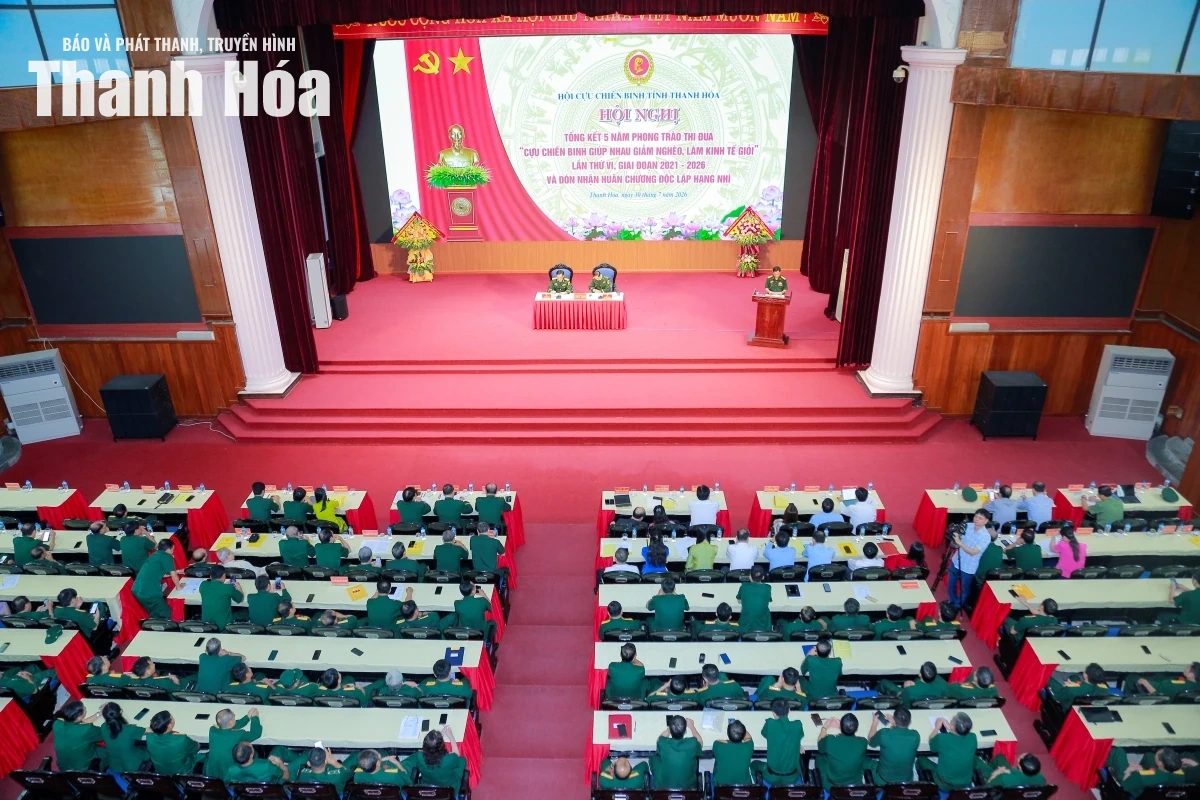 Hội Cựu chiến binh tỉnh đón nhận Huân chương Độc lập hạng Nhì và tổng kết phong trào “Cựu chiến binh giúp nhau giảm nghèo, làm kinh tế giỏi”