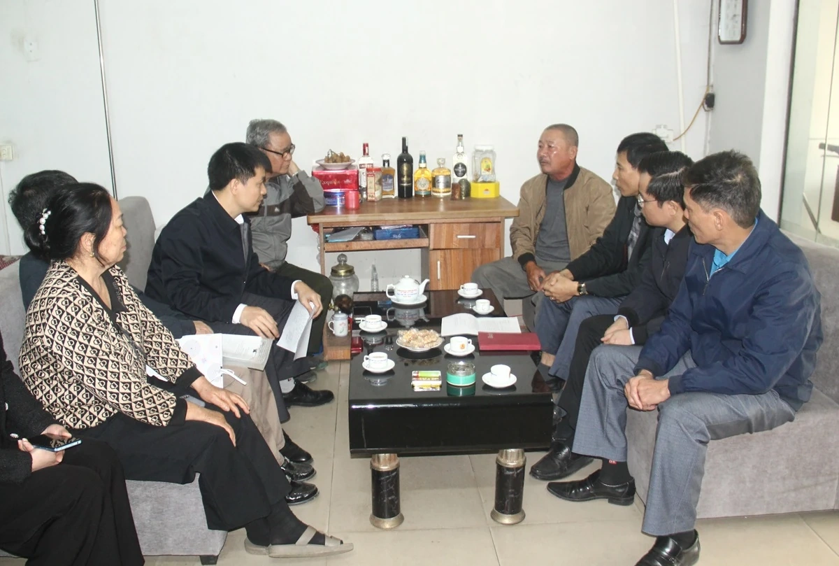 Phường Hạc Th&agrave;nh tuy&ecirc;n truyền, vận động người d&acirc;n b&agrave;n giao mặt bằng dự &aacute;n mở rộng Đại lộ L&ecirc; Lợi