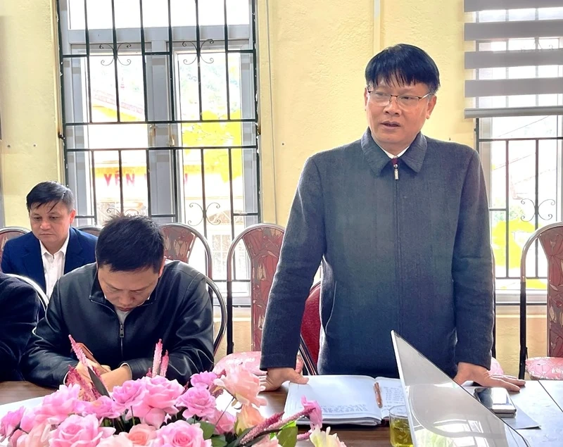 Phó Chủ tịch Thường trực Ủy ban MTTQ tỉnh kiểm tra tình hình sản xuất và đời sống Nhân dân tại một số địa phương