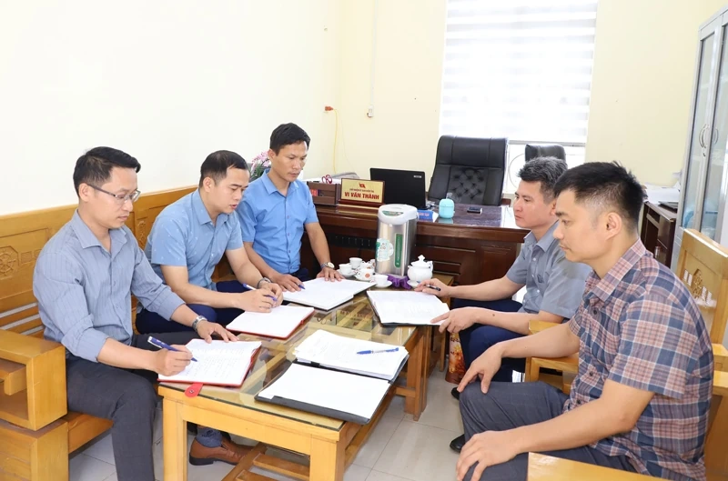 Công tác kiểm tra, giám sát của Đảng ở xã vùng khó Tân Thành