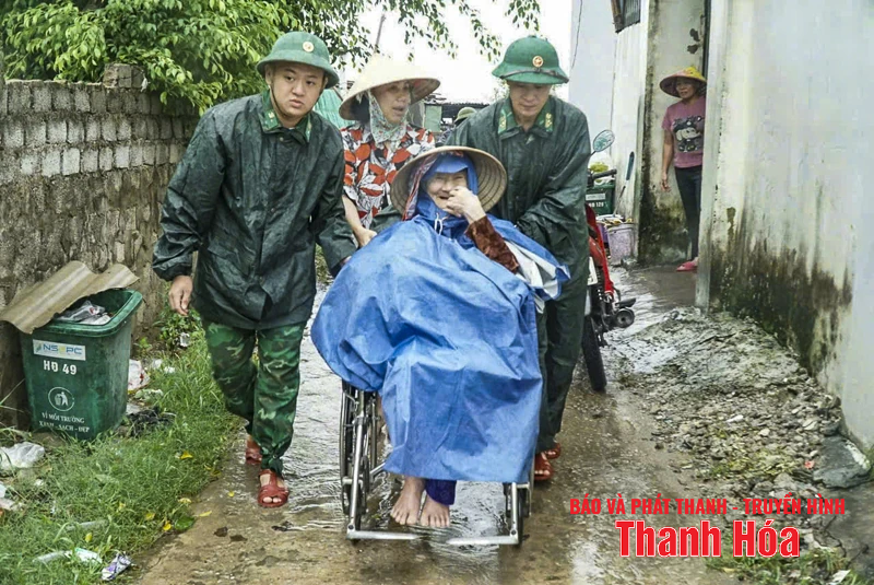 Nghi Sơn khẩn trương di dân đến nơi an toàn