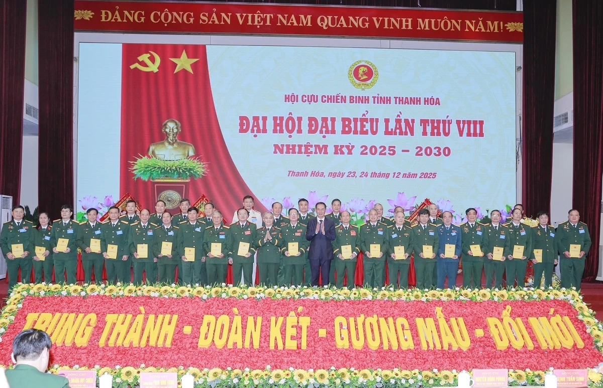 X&acirc;y dựng Hội CCB Thanh H&oacute;a vững mạnh to&agrave;n diện, bảo đảm đồng bộ, thống nhất với ch&iacute;nh quyền địa phương 2 cấp