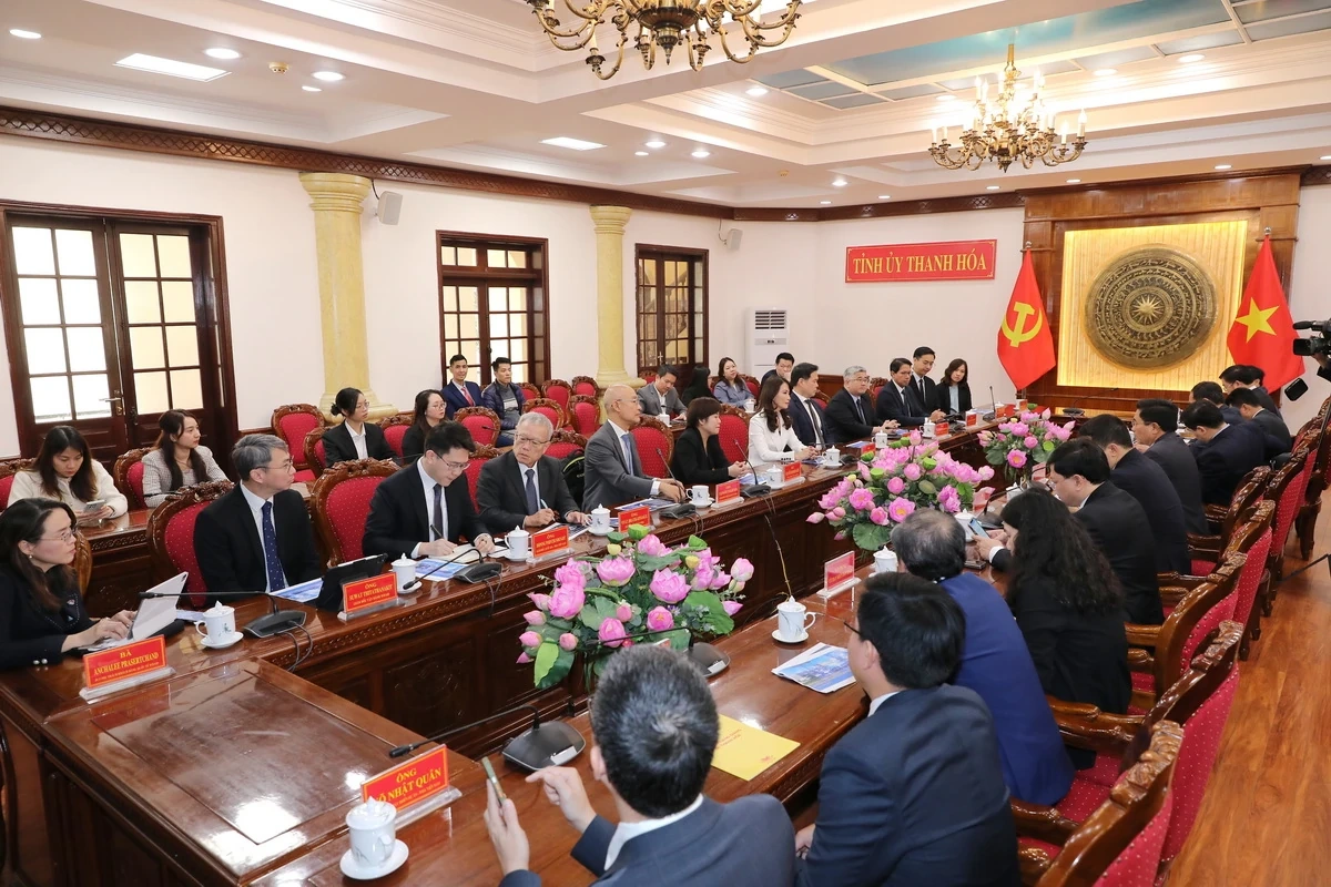 Ph&aacute;t huy thế mạnh, mở rộng hợp t&aacute;c, g&oacute;p phần th&uacute;c đẩy tăng trưởng của tỉnh Thanh H&oacute;a