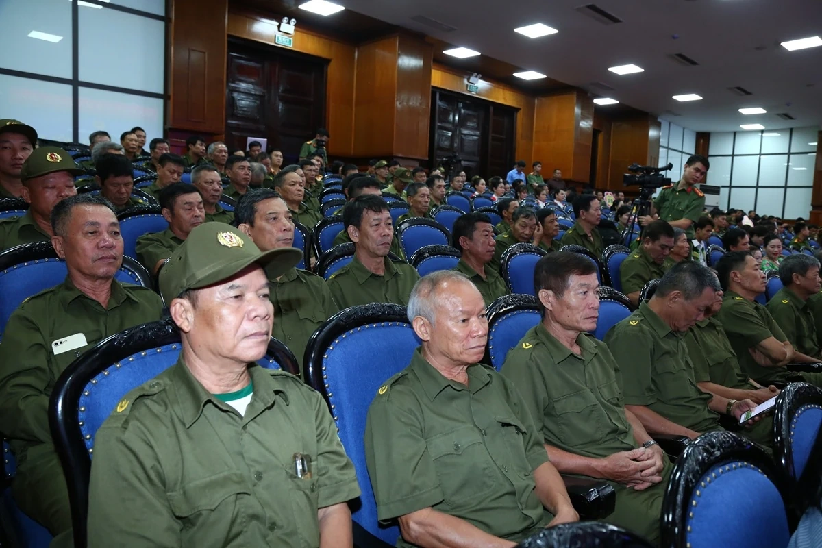Chung kết Hội thi lực lượng tham gia bảo vệ ANTT ở cơ sở giỏi