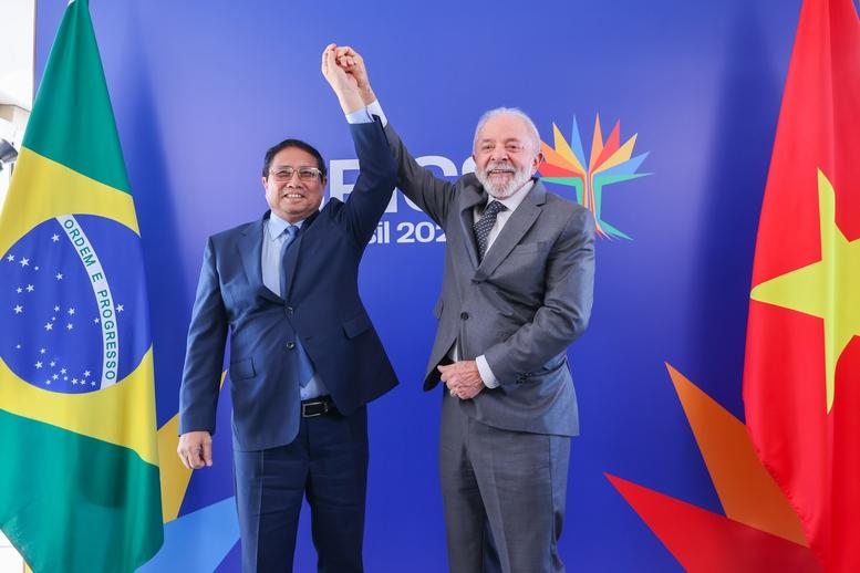 Thủ tướng Phạm Minh Chính hội đàm với Tổng thống Brazil- Ảnh 2.