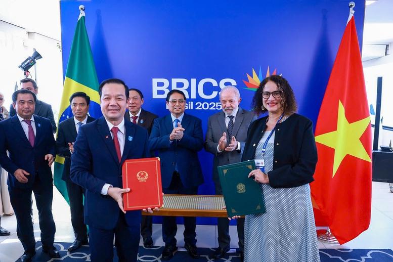 Thủ tướng Phạm Minh Chính hội đàm với Tổng thống Brazil- Ảnh 5.