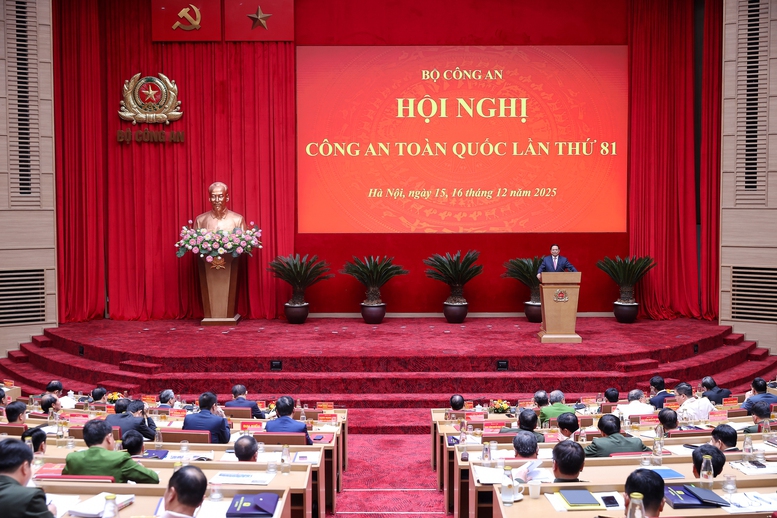 Thủ tướng Phạm Minh Chính dự Hội nghị Công an toàn quốc lần thứ 81- Ảnh 4. Thủ tướng Phạm Minh Chính dự Hội nghị Công an toàn quốc lần thứ 81- Ảnh 4.