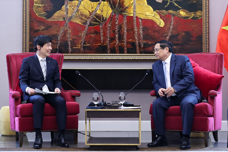 Thủ tướng Phạm Minh Chính tiếp Thống đốc tỉnh Gunma (Nhật Bản)- Ảnh 2.