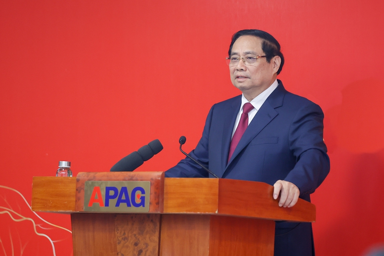 Phát biểu của Thủ tướng Phạm Minh Chính tại buổi làm việc với Học viện Hành chính và quản trị công- Ảnh 1. Phát biểu của Thủ tướng Phạm Minh Chính tại buổi làm việc với Học viện Hành chính và quản trị công- Ảnh 1.