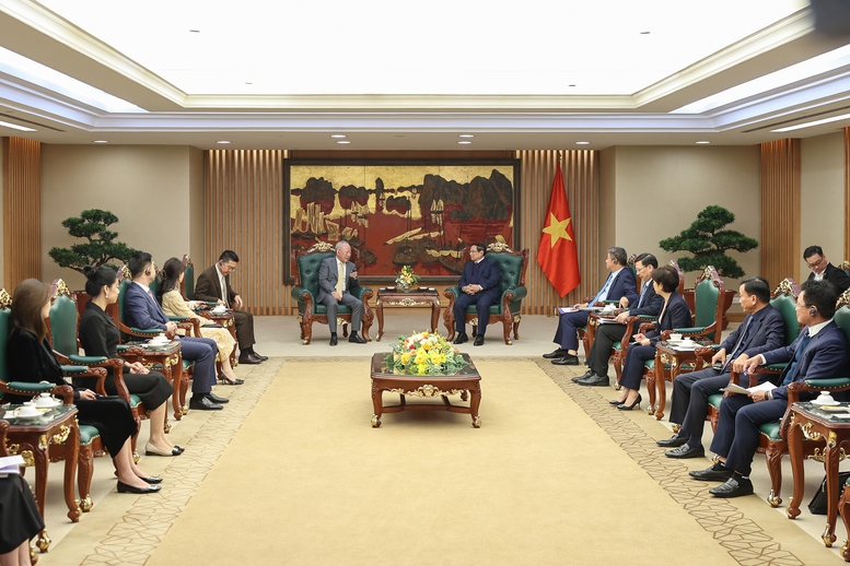 Thủ tướng tiếp l&atilde;nh đạo tập đo&agrave;n x&acirc;y dựng hạ tầng h&agrave;ng đầu Trung Quốc- Ảnh 3.