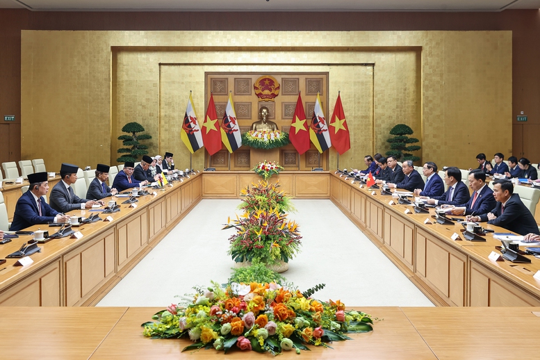 Thủ tướng Phạm Minh Chính hội kiến Quốc vương Brunei- Ảnh 4. Thủ tướng Phạm Minh Chính hội kiến Quốc vương Brunei- Ảnh 4.