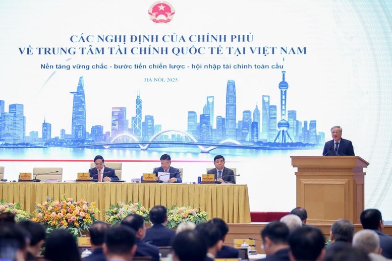 S&aacute;ng nay, ch&iacute;nh thức c&ocirc;ng bố th&agrave;nh lập Trung t&acirc;m t&agrave;i ch&iacute;nh quốc tế tại Việt Nam- Ảnh 2.