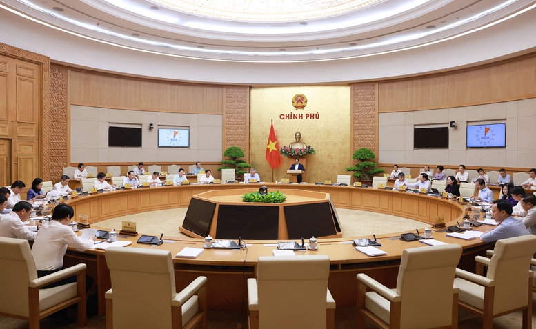 Thủ tướng chủ trì phiên họp Chính phủ chuyên đề pháp luật tháng 7- Ảnh 1. Thủ tướng chủ trì phiên họp Chính phủ chuyên đề pháp luật tháng 7- Ảnh 1.