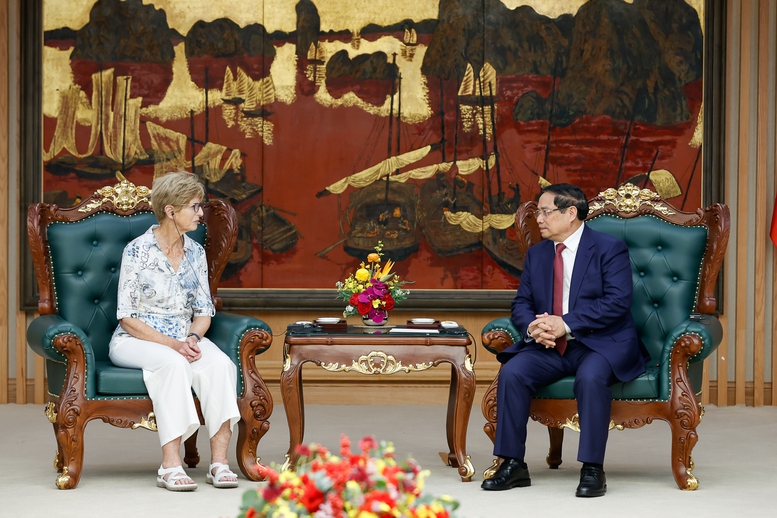 Thủ tướng Phạm Minh Chính tiếp Đoàn Quỹ Eisenhower của Hoa Kỳ- Ảnh 3.