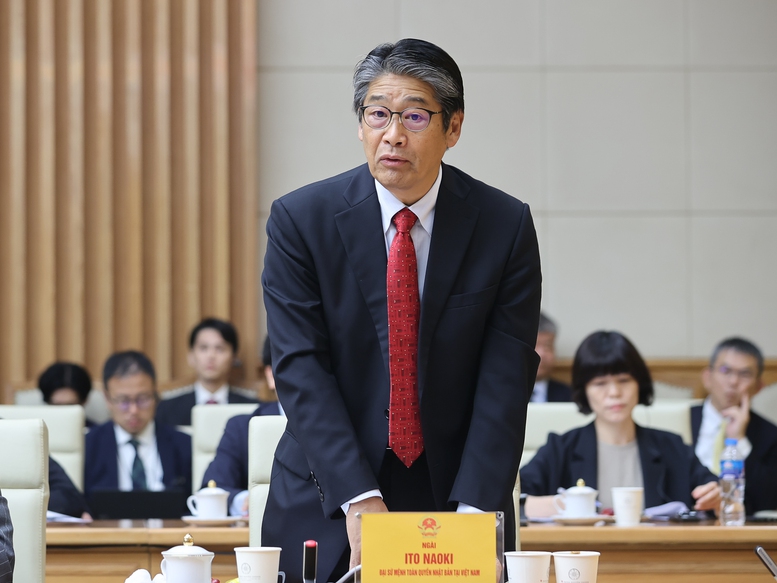 Thủ tướng đối thoại với doanh nghiệp Nhật Bản: Môi trường đầu tư của Việt Nam sẽ trở thành ưu thế nổi trội- Ảnh 4.