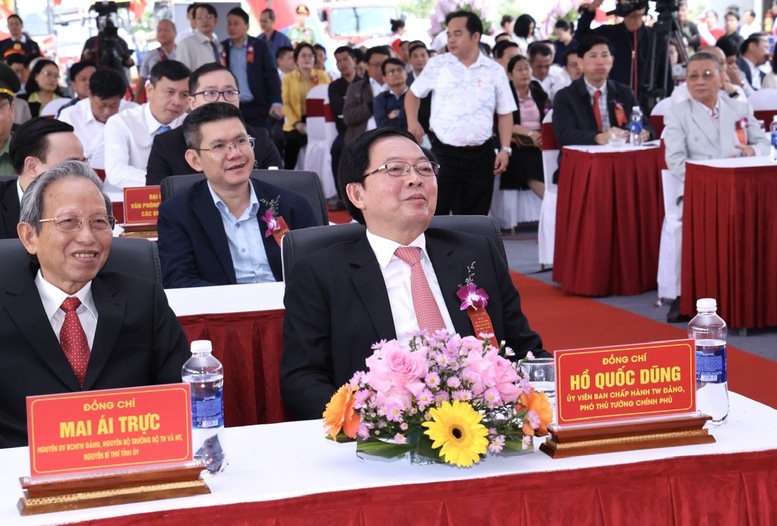 TỔNG THUẬT: Thủ tướng Chính phủ và Chủ tịch Quốc hội dự lễ khởi công, khánh thành 234 dự án lớn trên cả nước- Ảnh 23.