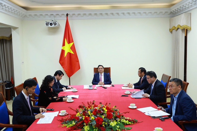 Thủ tướng Phạm Minh Chính điện đàm với Tổng thống Angola, đề nghị hỗ trợ thêm về cung cấp dầu thô và khí đốt- Ảnh 2. Thủ tướng Phạm Minh Chính điện đàm với Tổng thống Angola, đề nghị hỗ trợ thêm về cung cấp dầu thô và khí đốt- Ảnh 2.