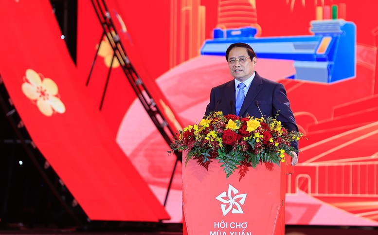 Phát biểu của Thủ tướng Chính phủ Phạm Minh Chính tại Lễ khai mạc Hội chợ Mùa Xuân lần thứ nhất năm 2026- Ảnh 1. Phát biểu của Thủ tướng Chính phủ Phạm Minh Chính tại Lễ khai mạc Hội chợ Mùa Xuân lần thứ nhất năm 2026- Ảnh 1.