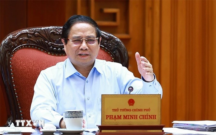 Thủ tướng Chính phủ Phạm Minh Chính làm Trưởng Ban Chỉ đạo về quản lý, điều hành kinh tế vĩ mô. Ảnh: Dương Giang/TTXVN