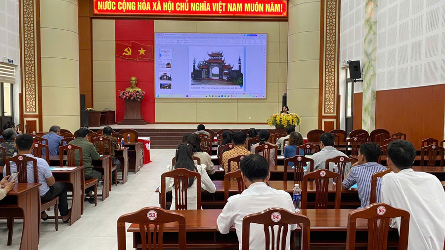 Quang cảnh lớp tập huấn. Ảnh: Thanh Tâm gen-h-z7267029283184-2bd3a25c486a8bc1ef532ab0755878f2.jpg