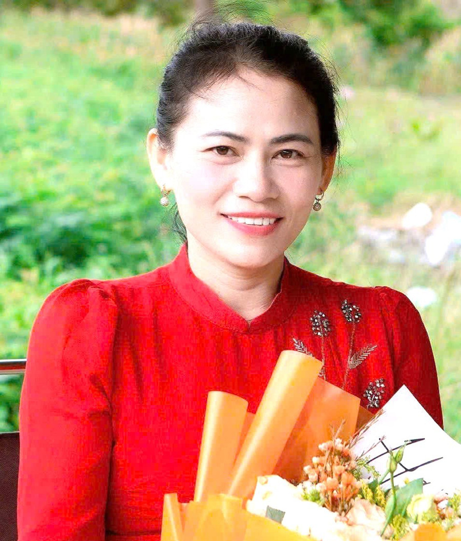 Cô giáo Lê Thị Tưởng. Ảnh: NVCC