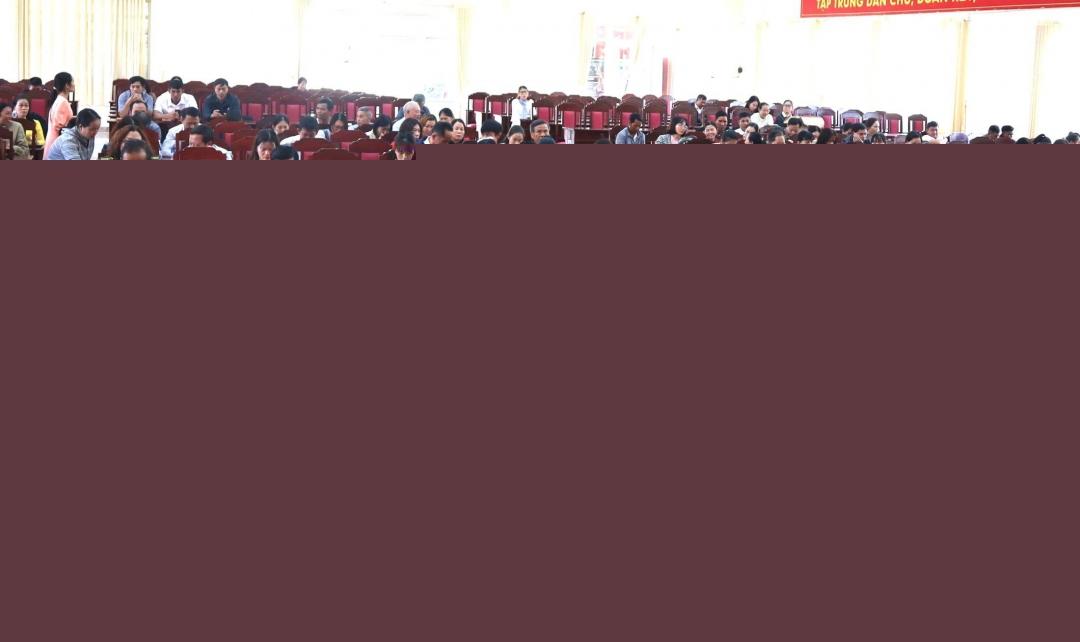 C&aacute;c đại biểu dự hội nghị.