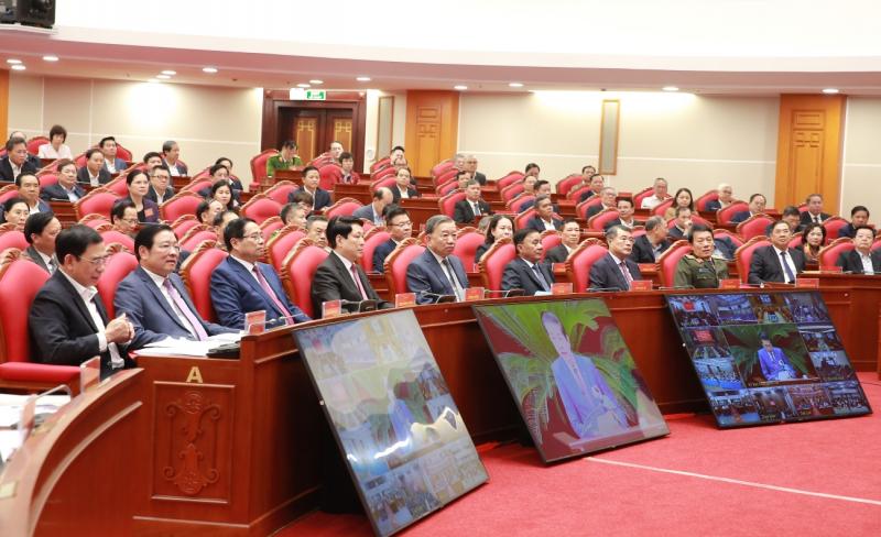 Hội nghị tổng kết công tác phòng, chống tham nhũng, lãng phí, tiêu cực nhiệm kỳ Đại hội XIII của Đảng - Ảnh 2. Hội nghị tổng kết công tác phòng, chống tham nhũng, lãng phí, tiêu cực nhiệm kỳ Đại hội XIII của Đảng - Ảnh 2.