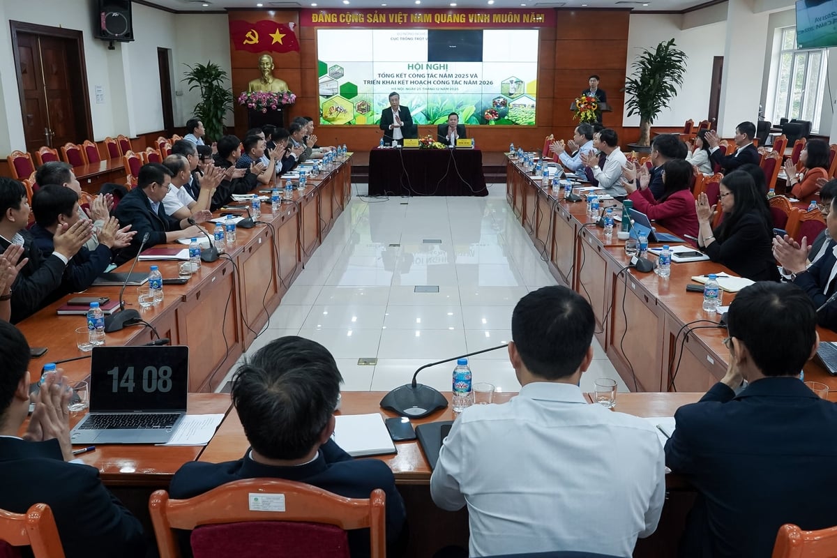 Hội nghị c&oacute; sự tham dự v&agrave; chỉ đạo của Thứ trưởng Ho&agrave;ng Trung, l&atilde;nh đạo Cục, c&ugrave;ng c&aacute;c đơn vị chuy&ecirc;n m&ocirc;n. Ảnh: Bảo Thắng.