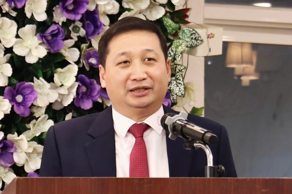 Chủ tịch Công ty TNHH một thành viên Tài nguyên và Môi trường Việt Nam Ngô Sỹ Cường.