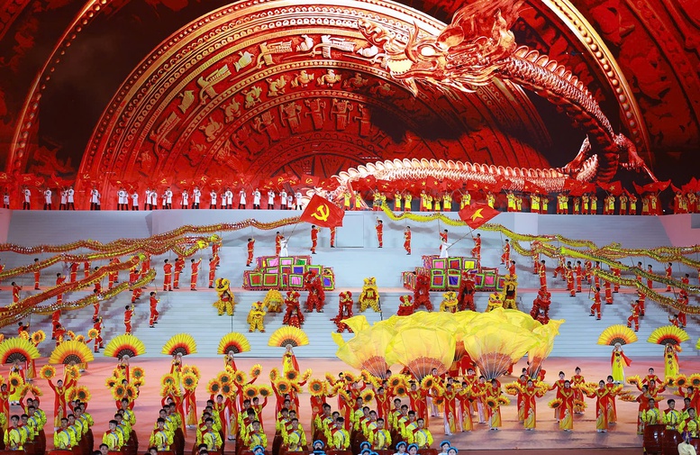 "Dưới l&aacute; cờ vẻ vang của Đảng" ch&agrave;o mừng th&agrave;nh c&ocirc;ng Đại hội XIV của Đảng - Ảnh 3.