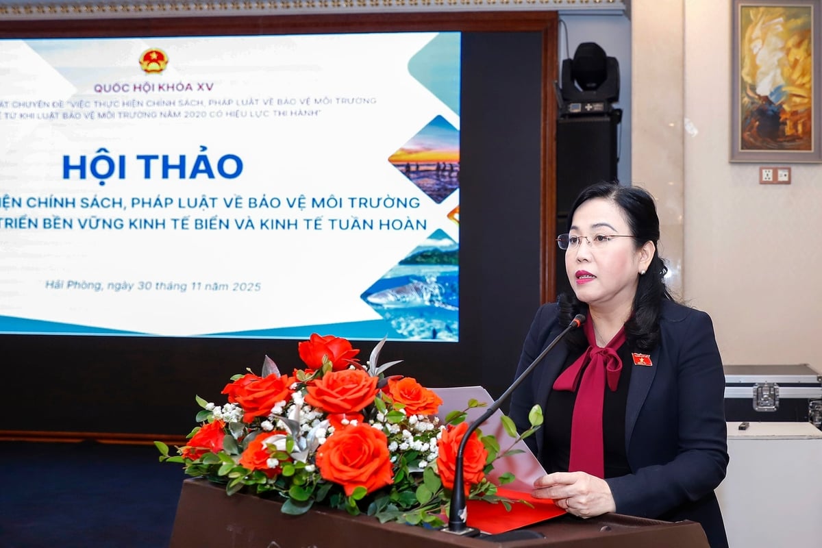 Bà Nguyễn Thanh Hải, Chủ nhiệm Ủy ban Khoa học, Công nghệ và Môi trường của Quốc hội. Ảnh: Khương Trung. Bà Nguyễn Thanh Hải, Chủ nhiệm Ủy ban Khoa học, Công nghệ và Môi trường của Quốc hội. Ảnh: Khương Trung.