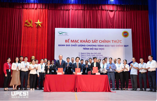 Trường Đại học Thể dục thể thao Bắc Ninh ho&agrave;n th&agrave;nh kiểm định chất lượng 4 chương tr&igrave;nh đ&agrave;o tạo - Ảnh 3.